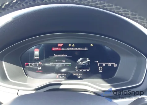 2021 Audi A4 Premium Plus 45 Tfsi S Line Quattro S Tronic из США, поврежденный, VIN WAUEAAF49MN012687